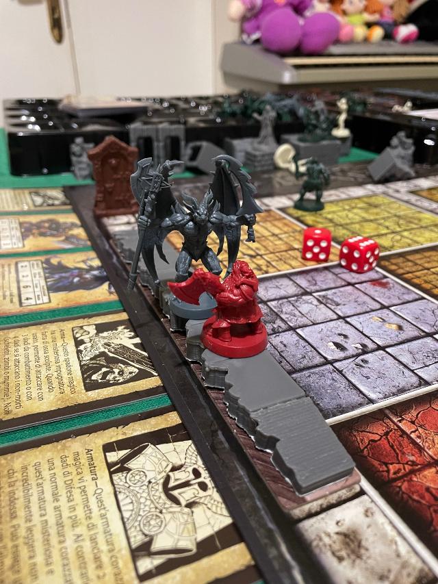 HeroQuest pöydällä, kuva: Kekko