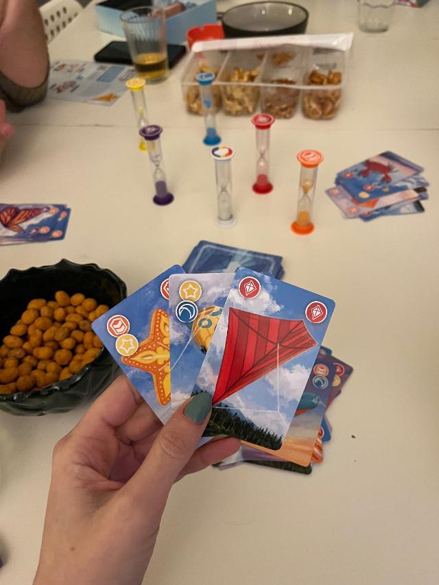 Kites på bordet, foto af rox