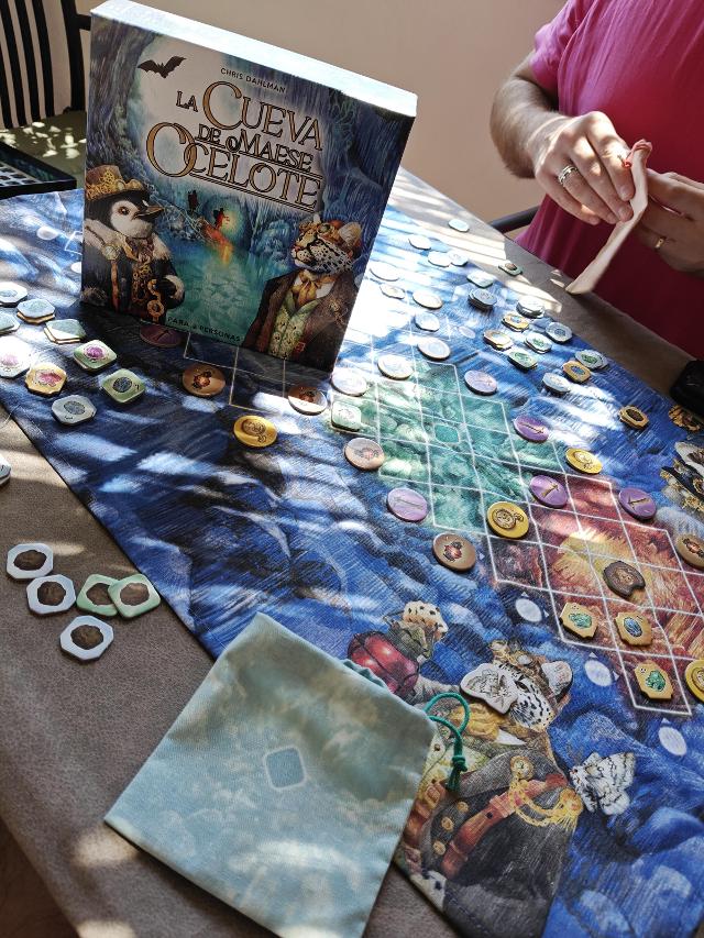 Sir Ocelot's Cave on the table, photo by Julio CC